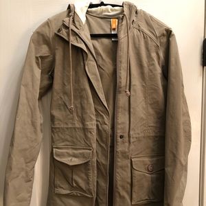 Lucy beige raincoat